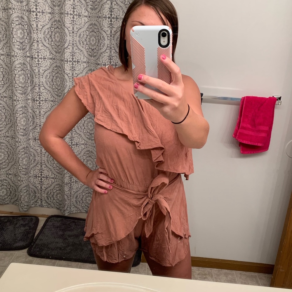 Dusty Rose Romper